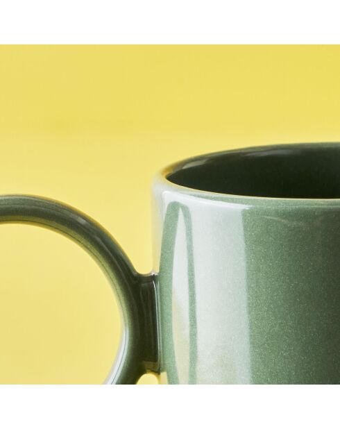 Set di 2 tazzine da caffè Arcana verdi