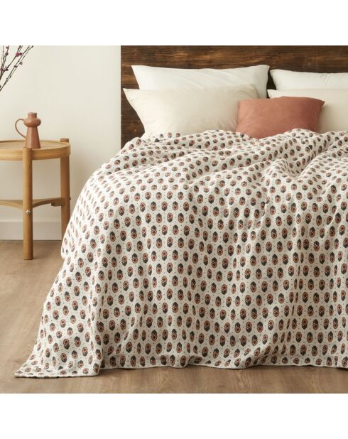 Copriletto matrimoniale Jane multicolore - 200x220 cm