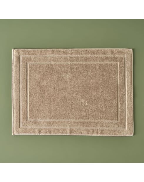 Tapis de bain Dorita de qualité supérieure beige - 50x70 cm