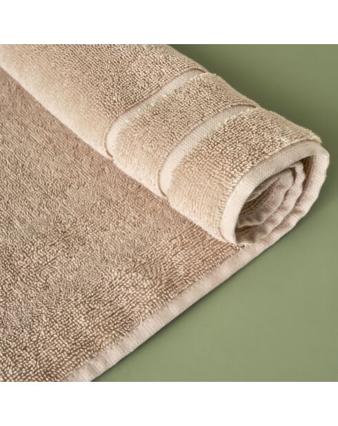Tapis de bain Dorita de qualité supérieure beige - 50x70 cm