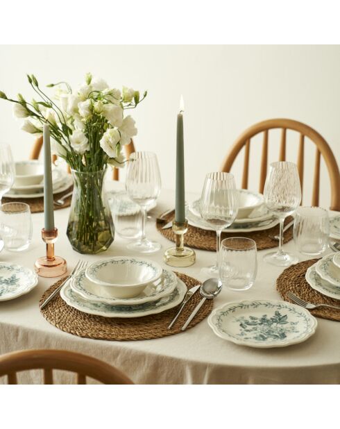 Set da tavola Isabella verde - 24 pezzi