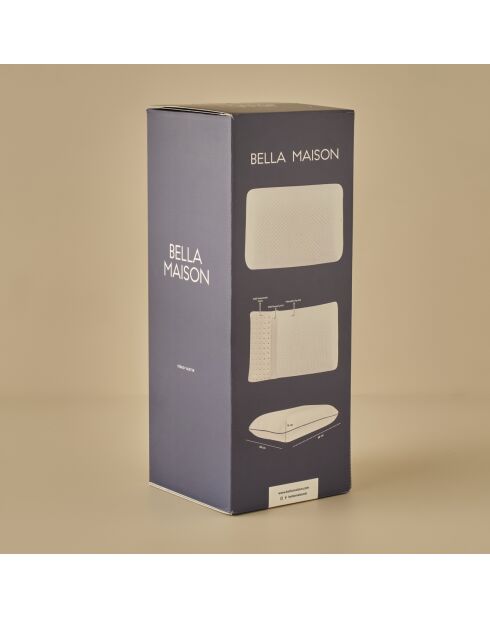 Cuscino rilassante in memory foam bianco - 40x60 cm