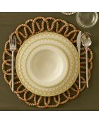 Servicio de mesa multicolor Lena - 12 piezas