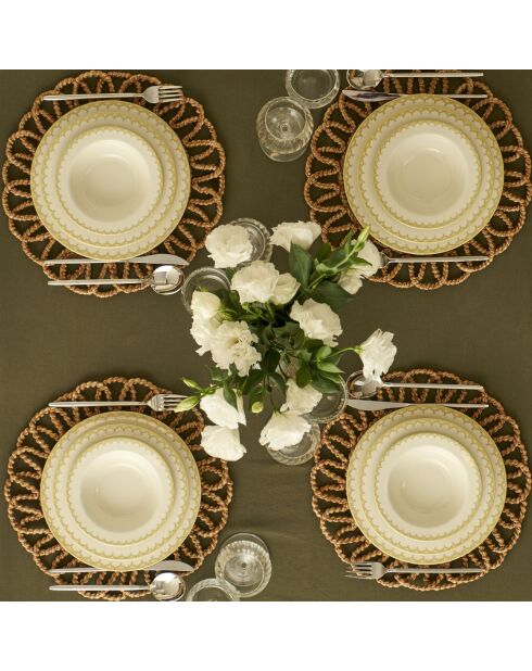 Servizio da tavola Lena multicolore - 12 pezzi