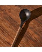 Mestolo da minestra nero Golby - 32,5x7,5 cm