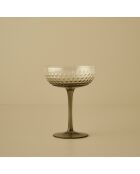 Set de 6 vasos de martini Bubble verdes