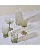 Set de 6 vasos de martini Bubble verdes