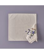 Veelkleurig servet met bosbessen - 40x40 cm