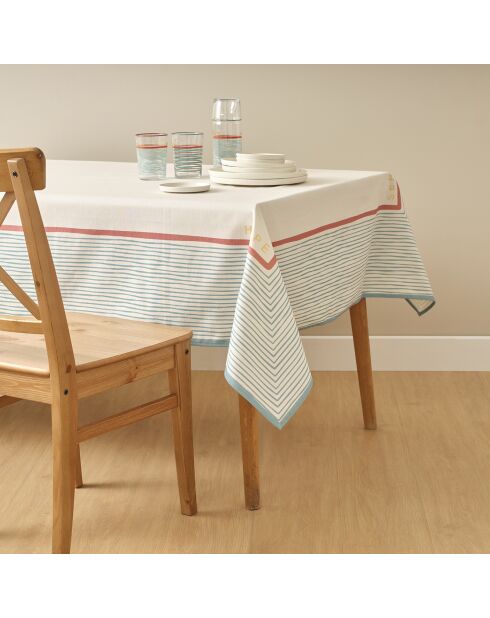 Mantel multicolor Serenity - 153x153 cm