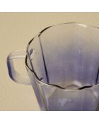 Coppa in vetro blu - 340 cc