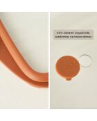 Teglia da forno in vetro sabbiato marrone - 1600 cc