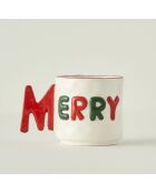 Taza de Año Nuevo multicolor - 360 cc