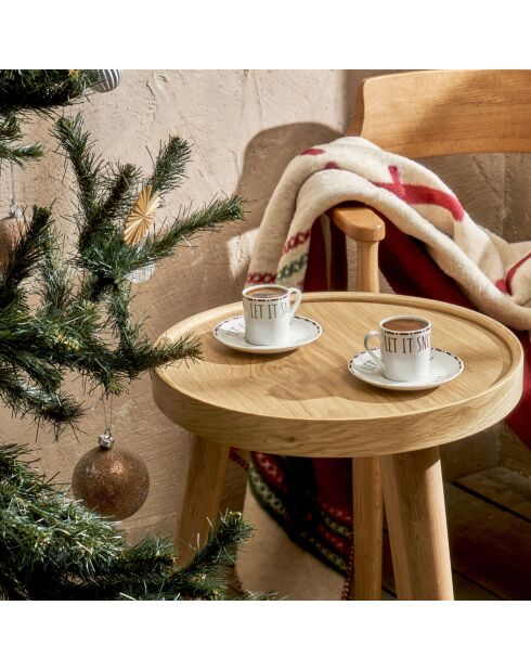 Set di 2 tazze da caffè Jolly multicolori