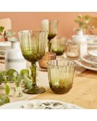 Bicchiere da bibita Colore Cut verde - 320cc