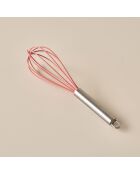 Frusta in silicone color corallo - 26 cm