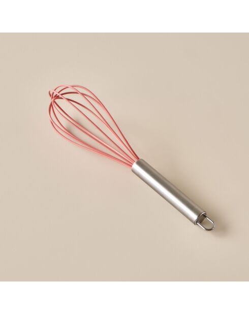 Frusta in silicone color corallo - 26 cm