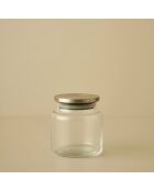 Barattolo Jely in metallo con coperchio naturale - 635 cc
