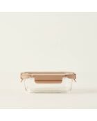 Contenitore in vetro beige Terra - 640 cc