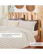 Copripiumino singolo antracite - 200x220 cm