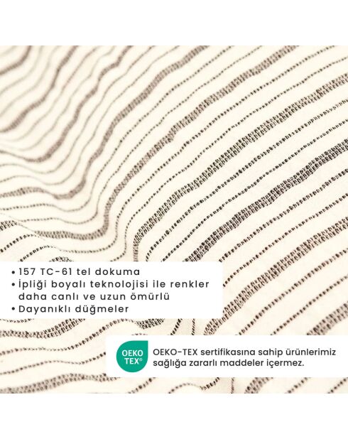 Copripiumino singolo antracite - 200x220 cm