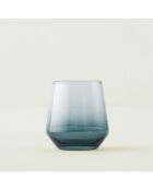 Set de 6 vasos de café de color azul