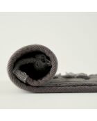 Lot de 2 tapis Sunshine anthracite