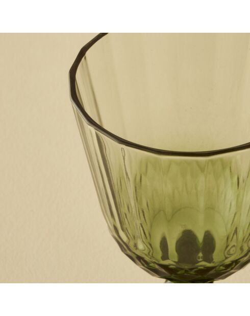 Vetro tagliato colorato verde - 310 cc