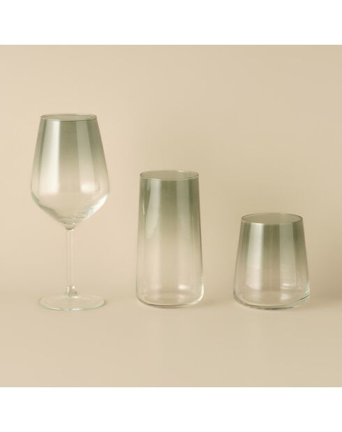 Bicchiere verde Mona - 380 cc