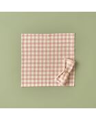 Pavia burgunderrote Serviette - 40x40 cm