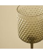 Set de 6 vasos Bubble verdes - 400 cc