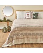 Copriletto matrimoniale Jolly Jacquard 100% cotone multicolore - 220x240 cm