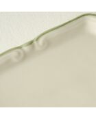 Assiette de service Julia verte - 14x9,5 cm