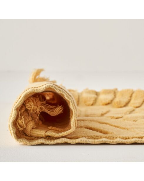 Lot de 2 tapis Sunshine moutarde