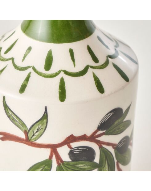 Dispenser per olio d'oliva multicolore - 600 cc - 20×9 cm