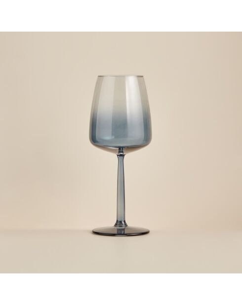 Verre à pied Gobelet bleu - 430 cc
