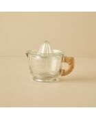 Spremiagrumi in vetro Bloom 500 ml naturale - 16x12x13,5 cm