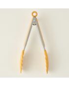 Pinzette Olivia in silicone senape - 23 cm