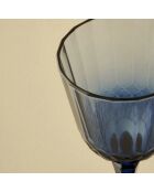 Vetro tagliato colorato blu - 310 cc