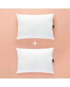 Cuscino matrimoniale Bella bianco - 50x70 cm