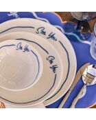 Servizio da tavola blu marino - 24 pezzi
