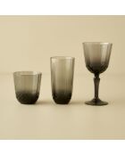 Colore Cut frisdrankglas antraciet - 345 cc