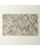 Lot de 2 tapis d'angle vison