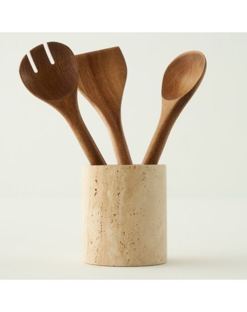 Portautensili Natural Colin - 11x13 cm