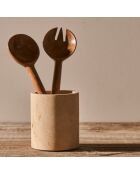Portautensili Natural Colin - 11x13 cm