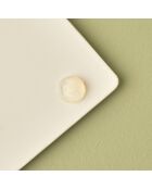 Tagliere in vetro ecru Marbella - 35x25 cm