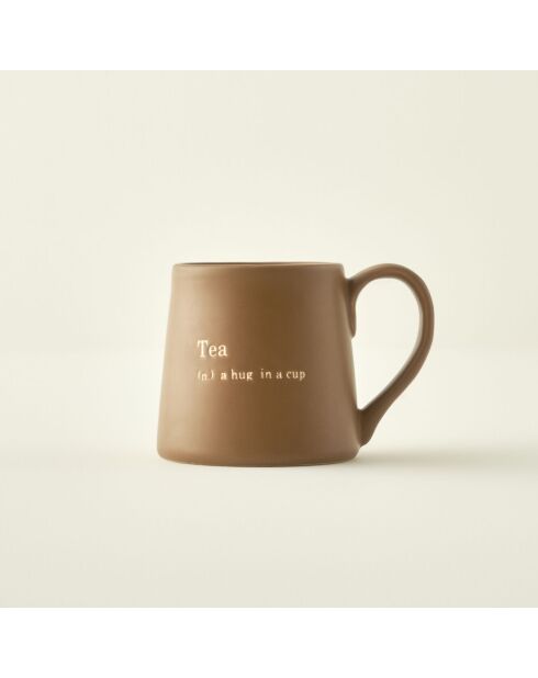 Noorse bruine beker - 390 cc