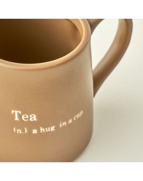 Noorse bruine beker - 390 cc