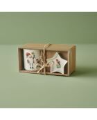 Bone porseleinen beker veelkleurig - 300cc