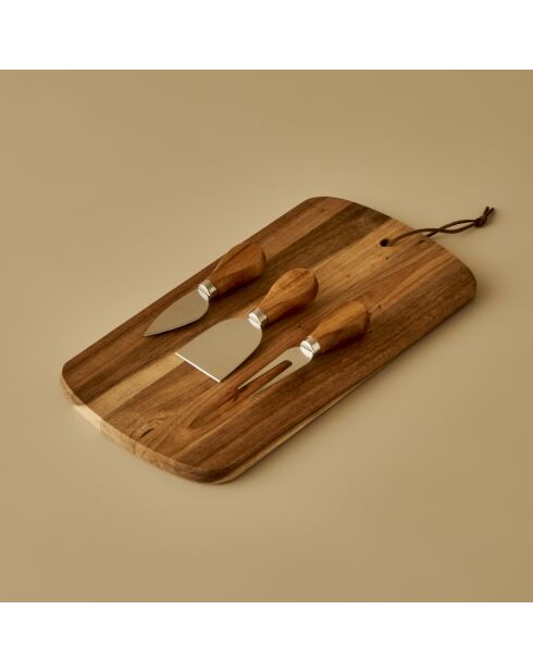 Set parmigiano naturale - 32x17,5 cm