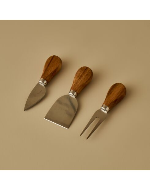 Set parmigiano naturale - 32x17,5 cm